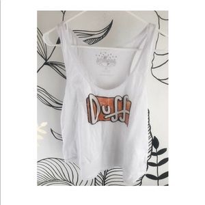 DUFF Beer, The Simpsons tshirt.